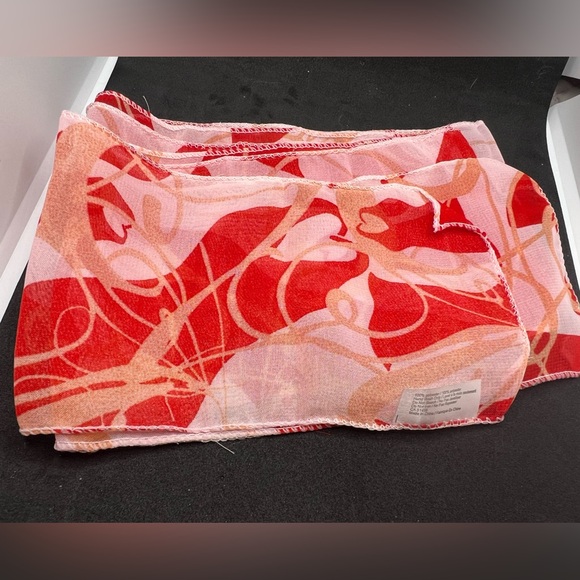 Sheer Breast Cancer Scarf - Picture 2 of 9